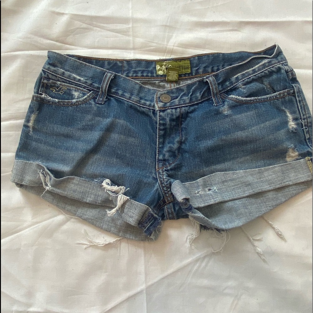 Hollister jean shorts